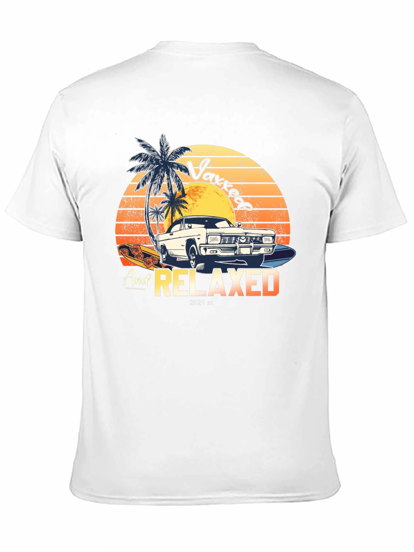 Vaxxed and Relaxed 2021 Graphic T-Shirt