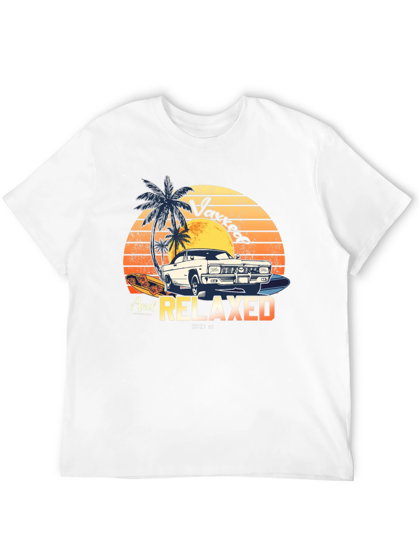 Vaxxed and Relaxed 2021 Graphic T-Shirt