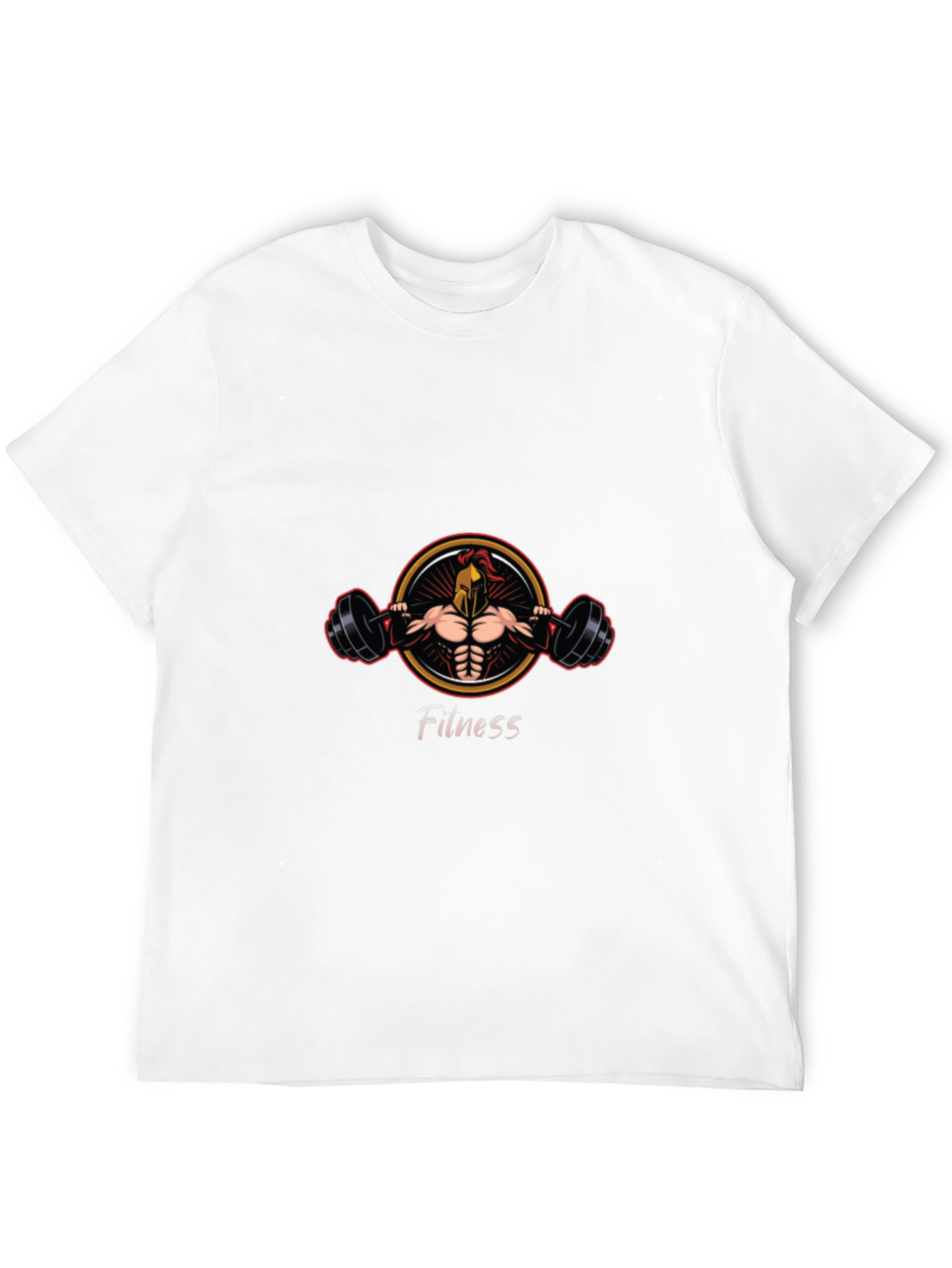 Spartan Fitness T-Shirt - Black Graphic Tee