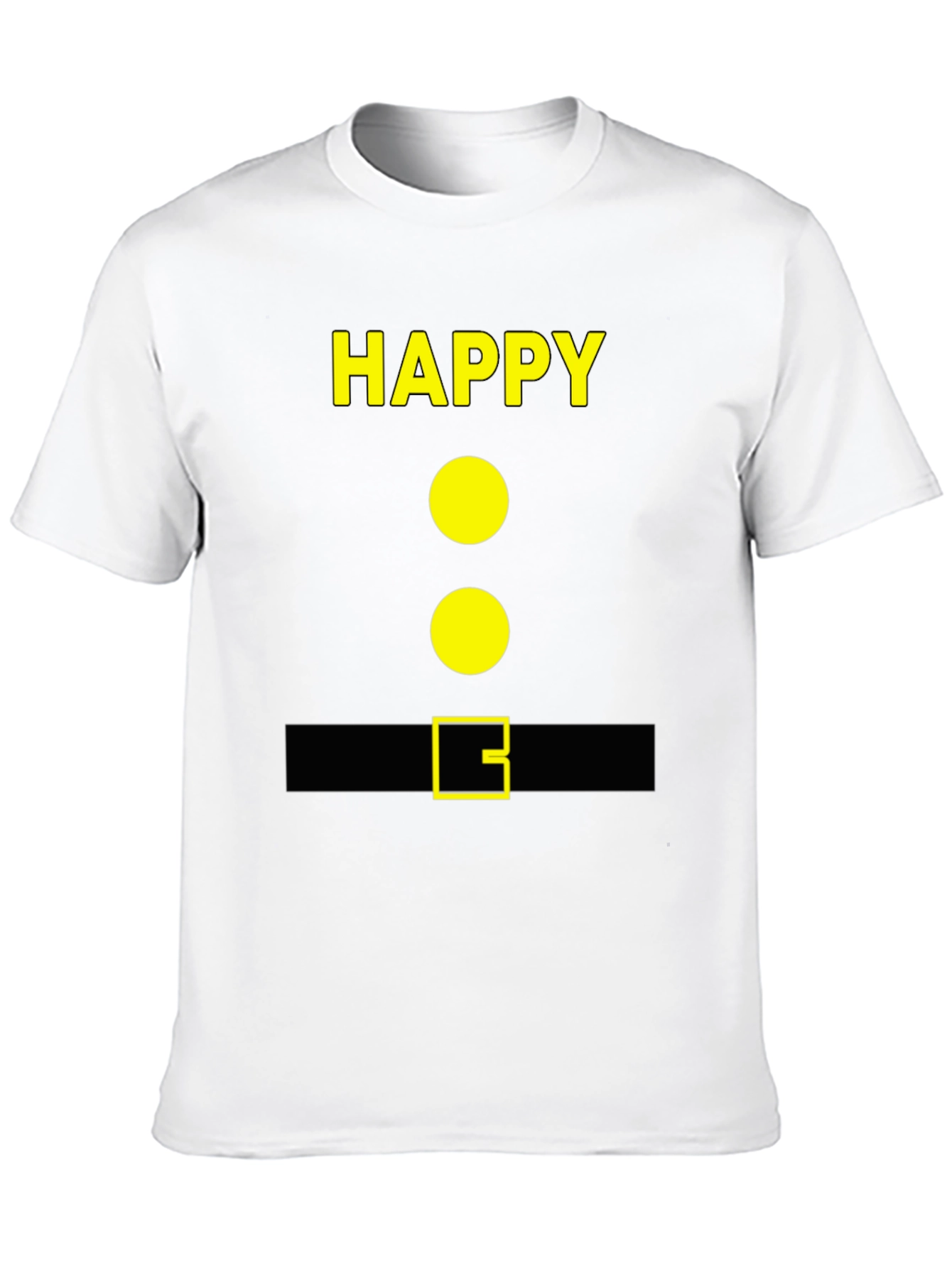 Happy Dwarf Costume T-Shirt - Funny Party Tee