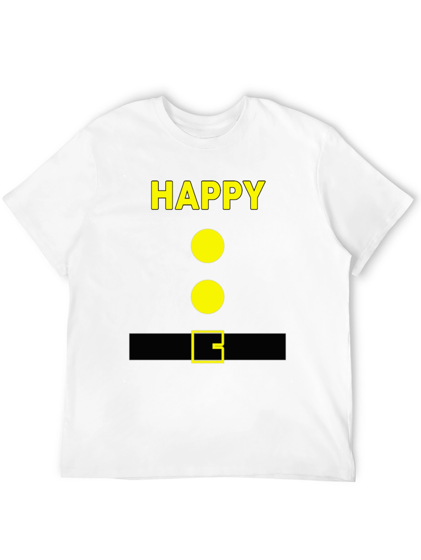 Happy Dwarf Costume T-Shirt - Funny Party Tee