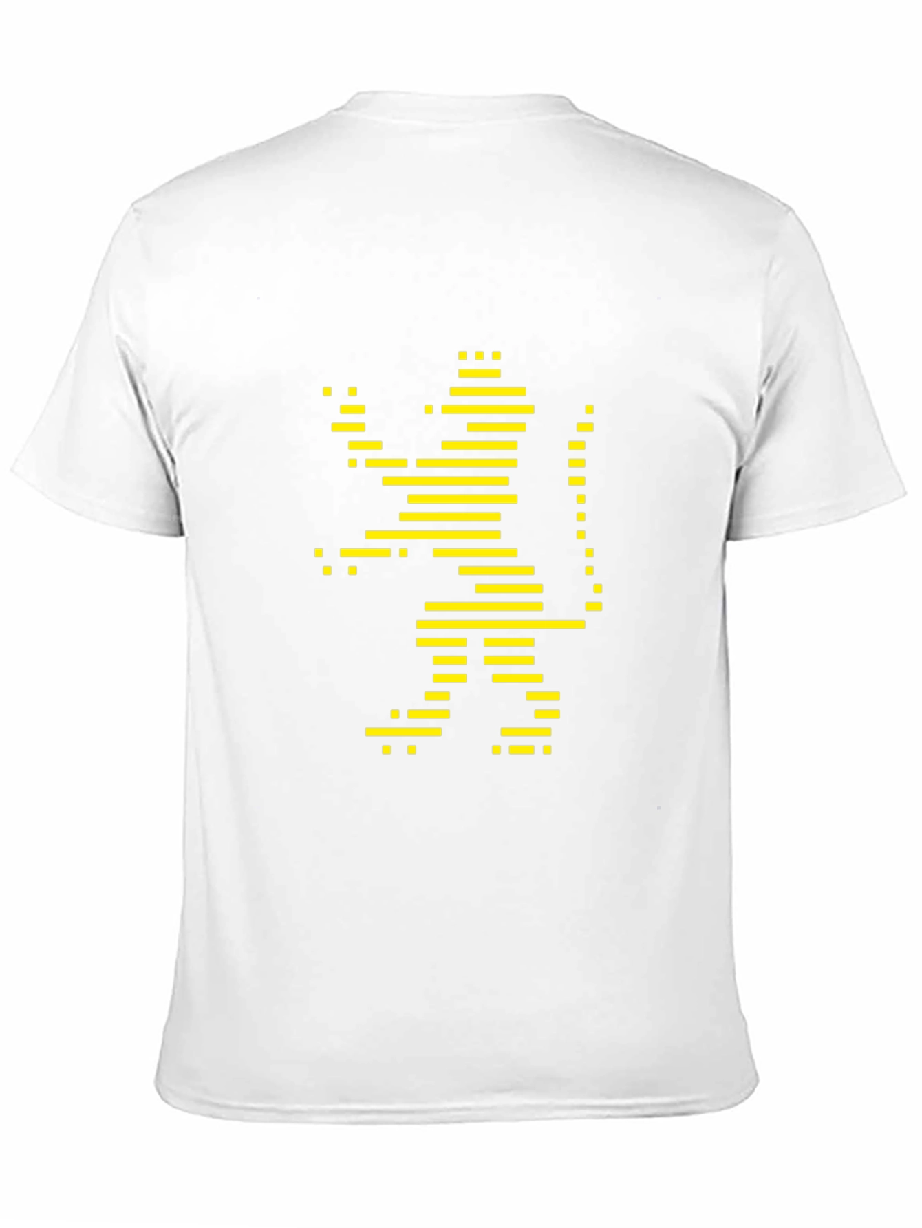 Stylized Lion Graphic Tee - Black