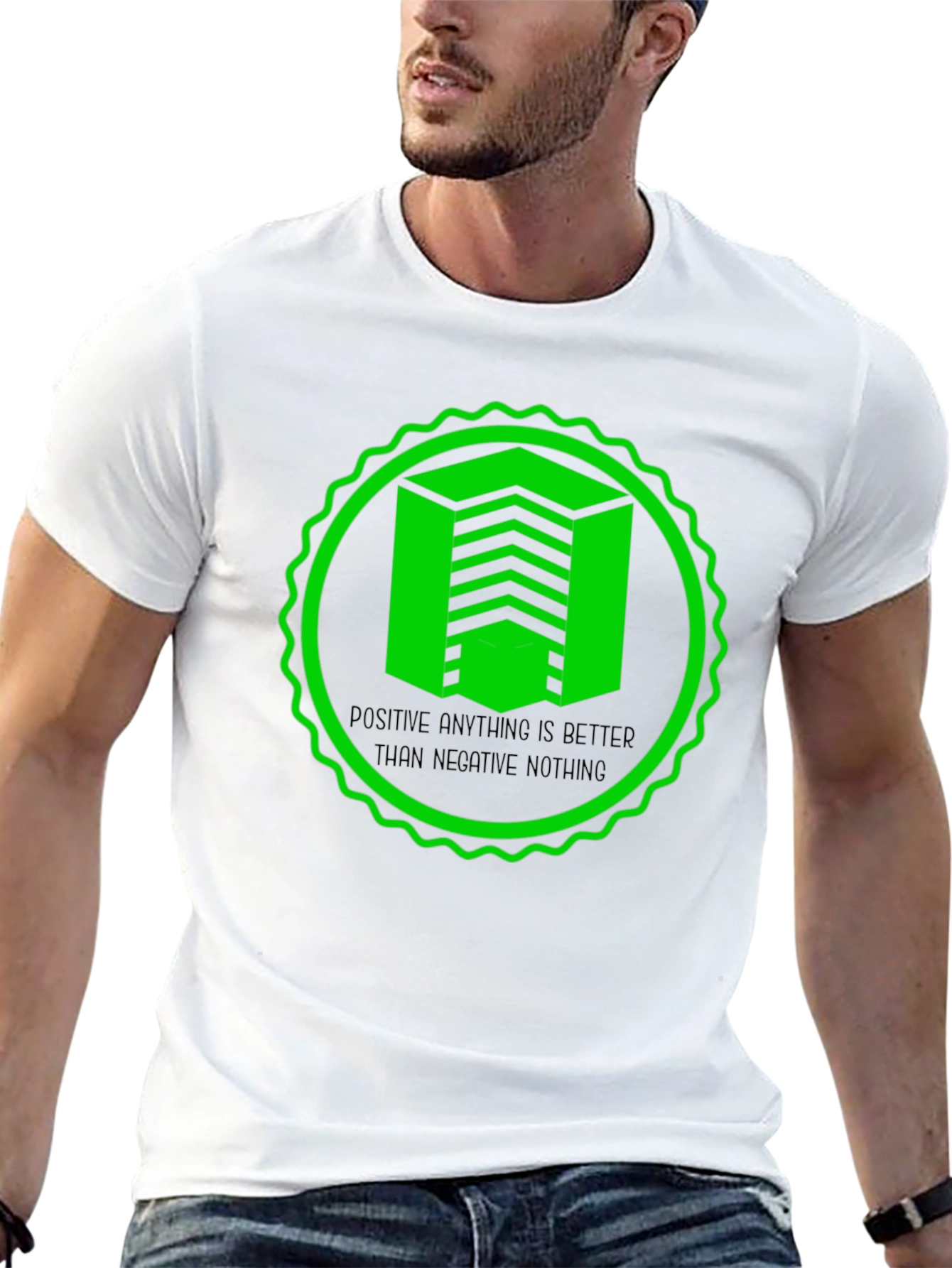 Positive Anything Graphic Tee