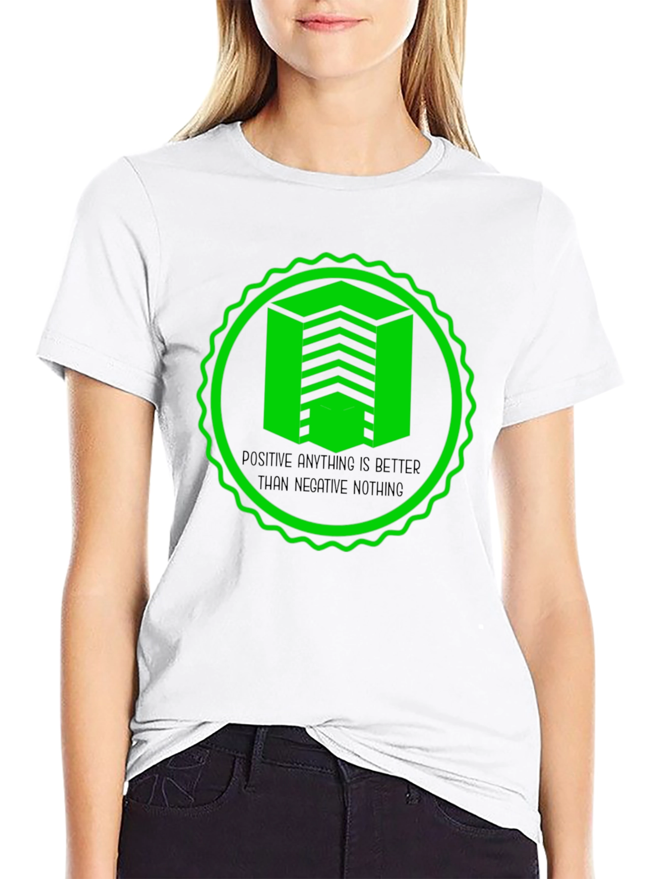 Positive Anything Graphic Tee