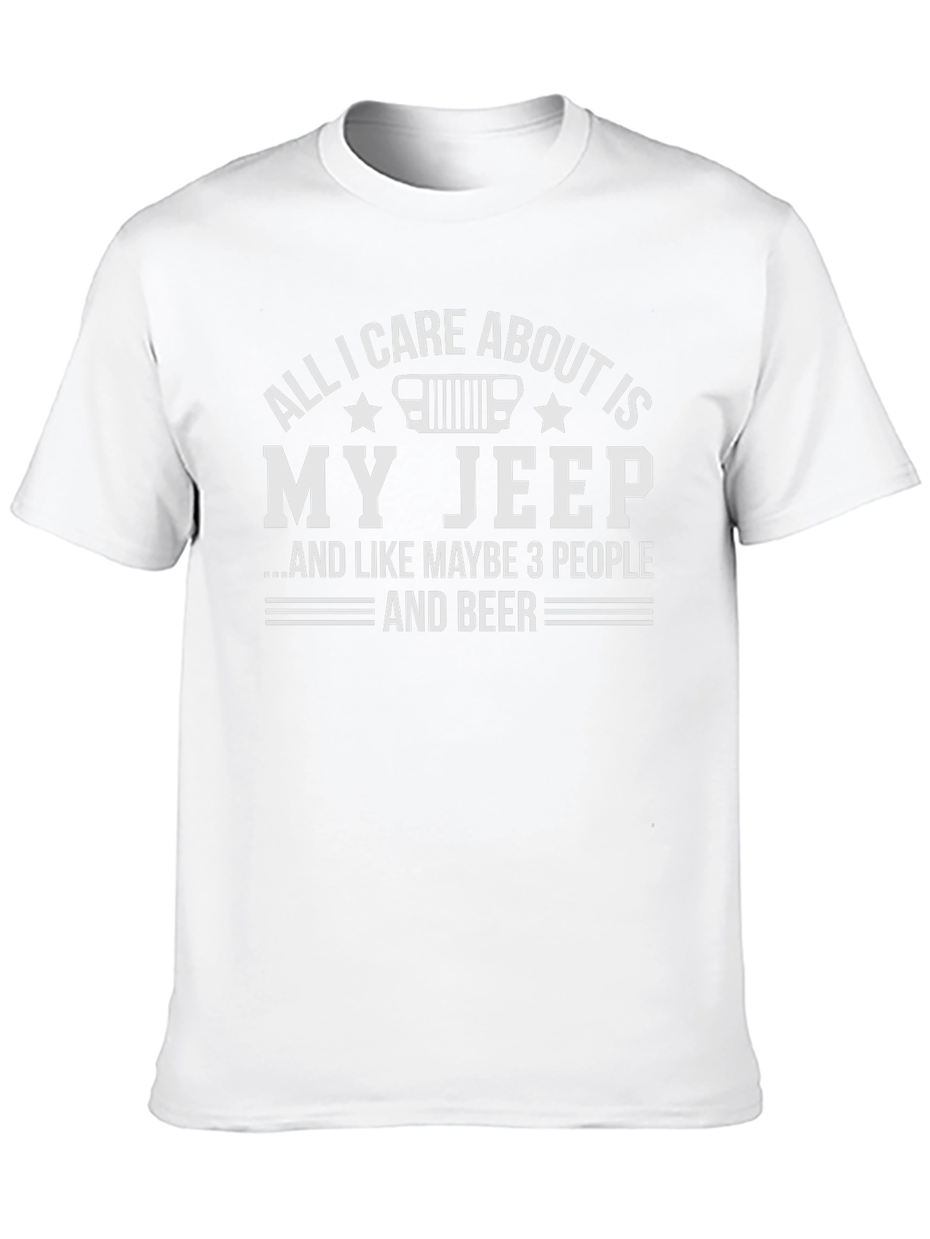 All I Care About Is My Jeep T-Shirt