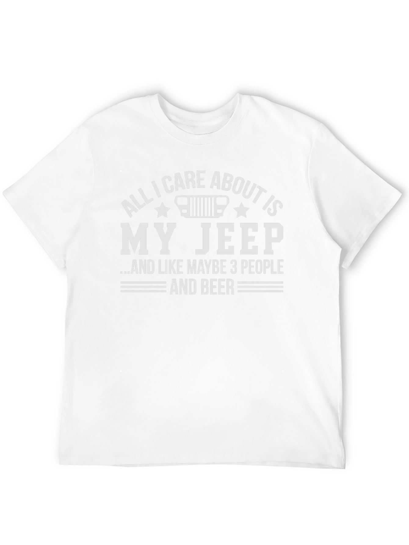All I Care About Is My Jeep T-Shirt