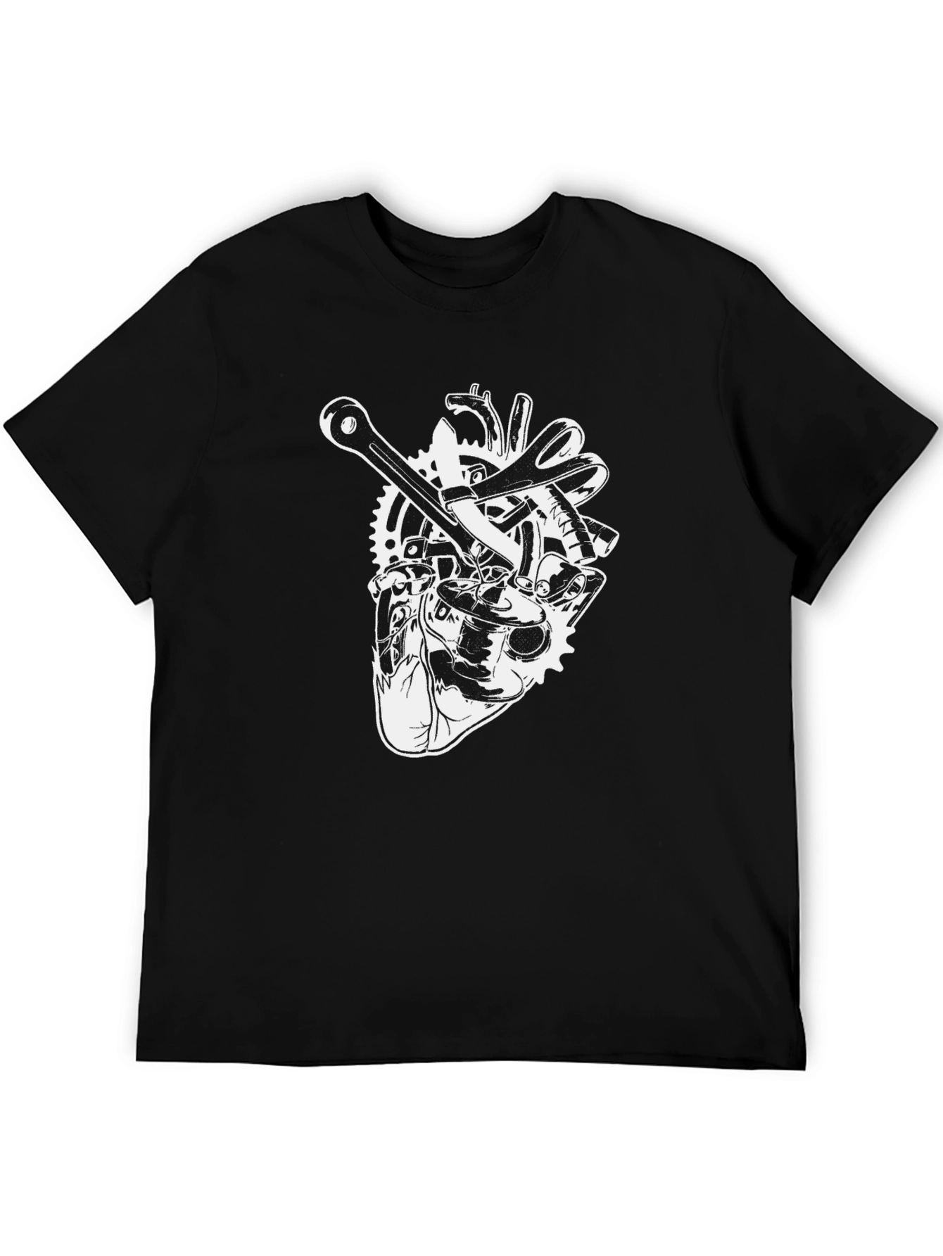 Heart Mechanic Black T-Shirt