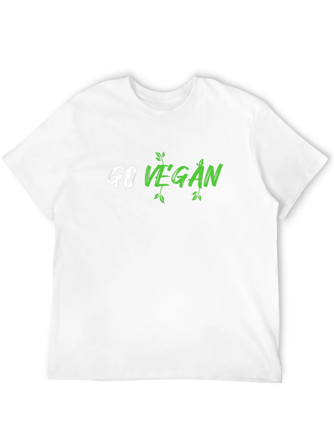 Go Vegan Graphic T-Shirt - Stylish & Comfortable