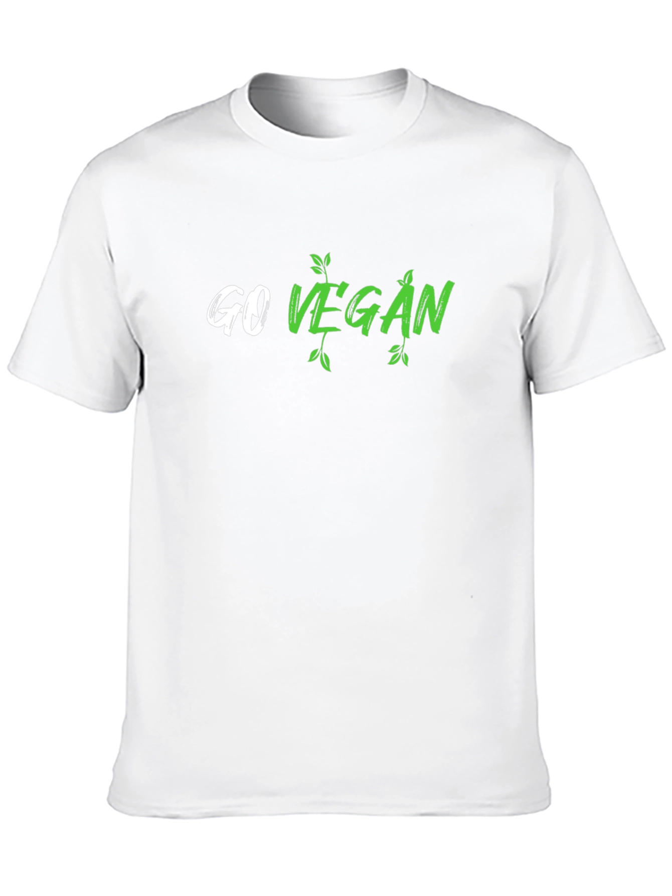 Go Vegan Graphic T-Shirt - Stylish & Comfortable