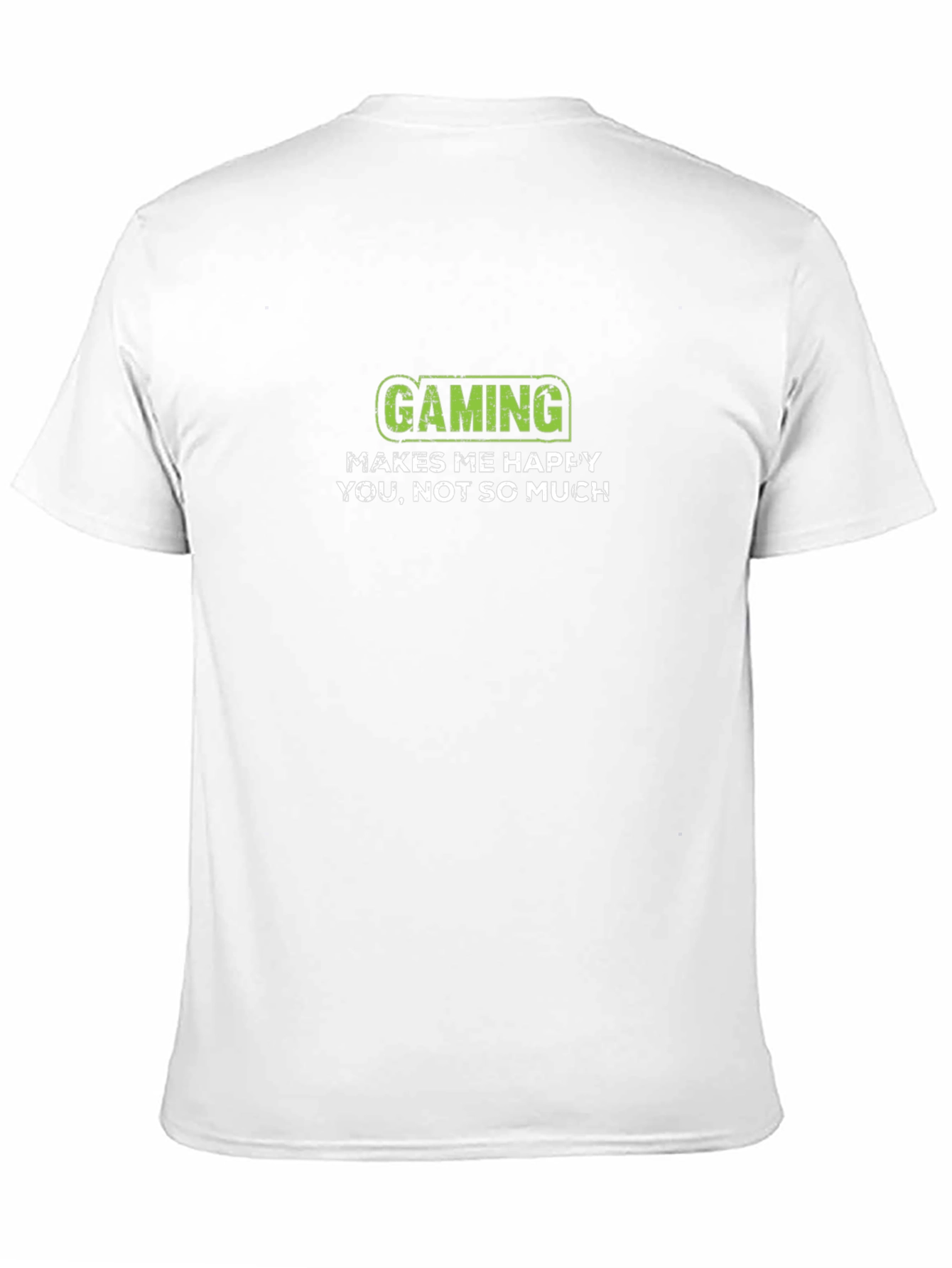 Gaming Makes Me Happy Black T-Shirt