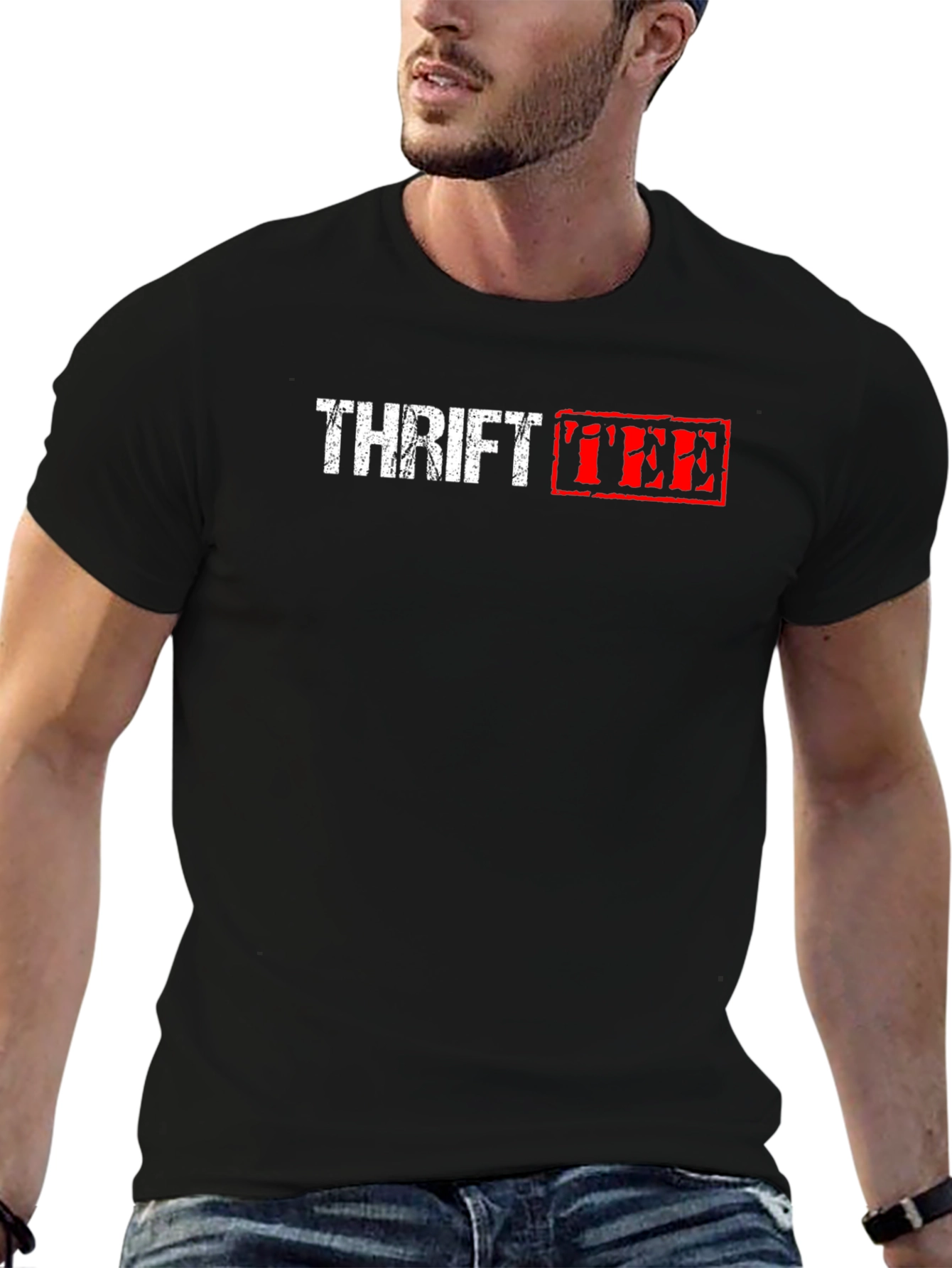 Thrift Tee - Grunge Style Graphic T-Shirt