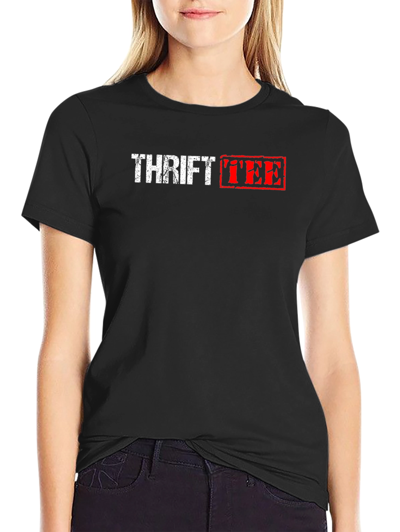 Thrift Tee - Grunge Style Graphic T-Shirt