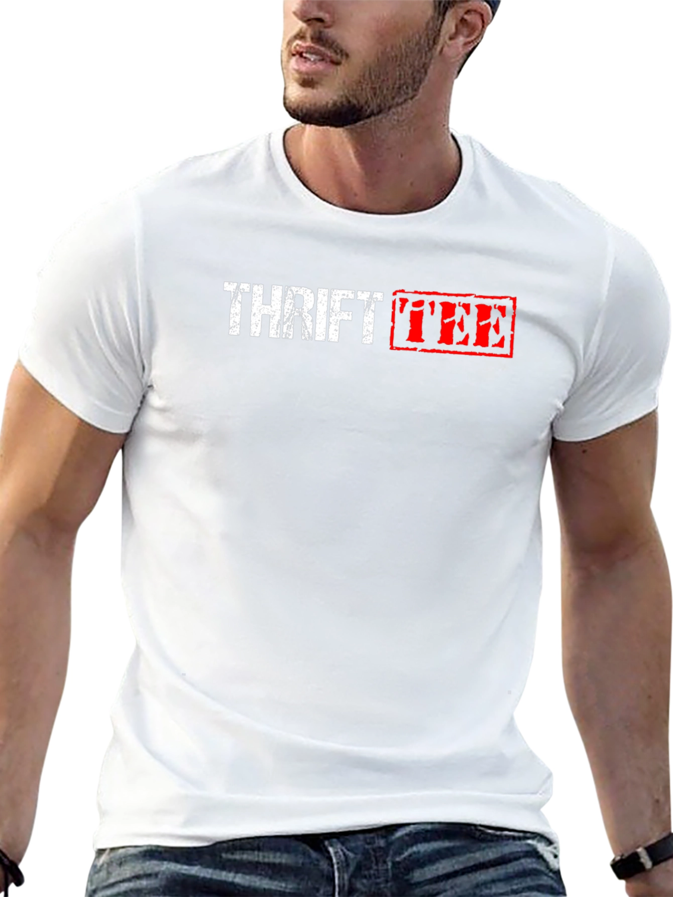 Thrift Tee - Grunge Style Graphic T-Shirt