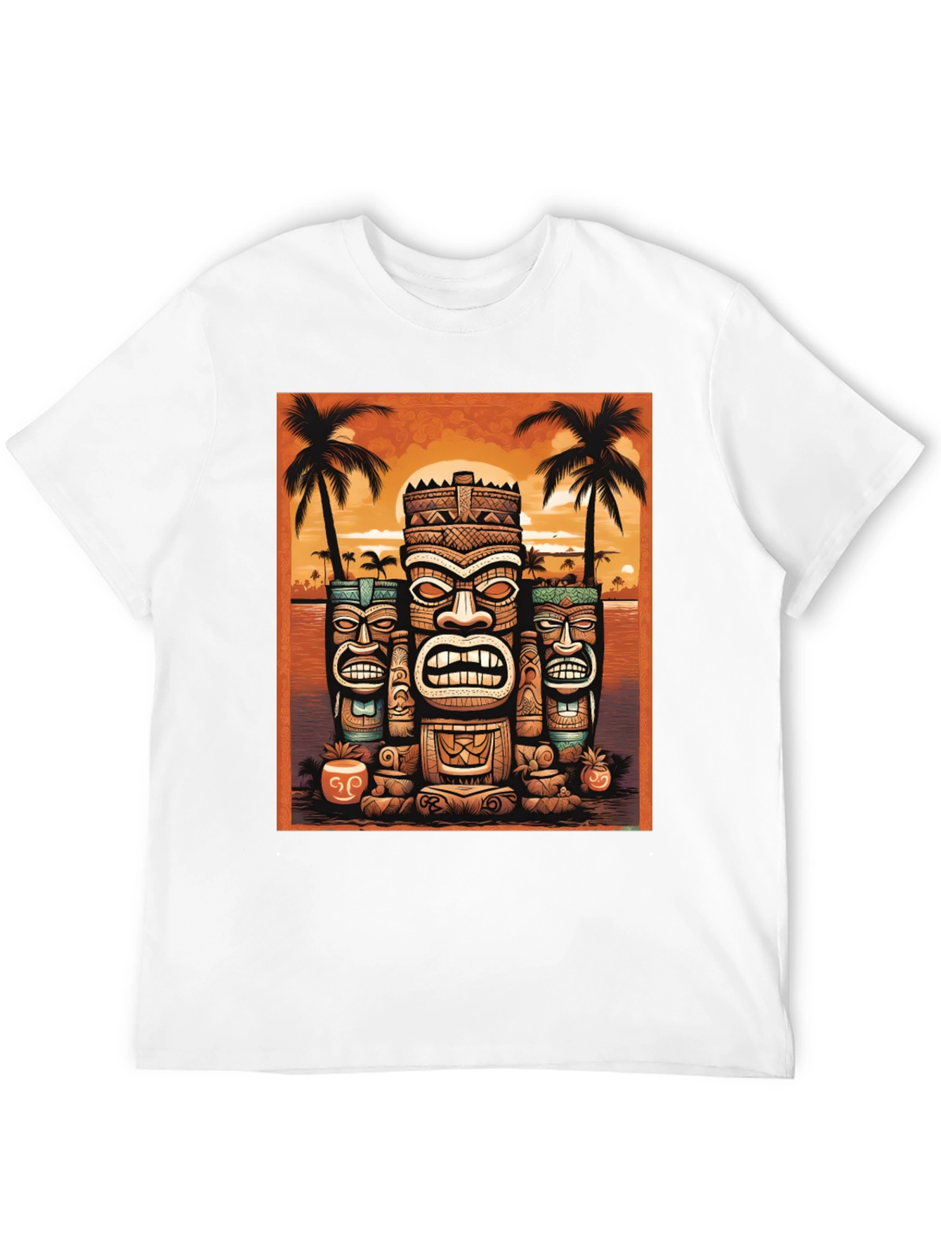 Island Vibe Tiki T-Shirt