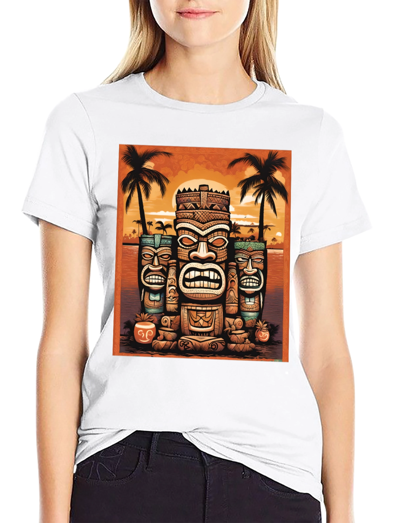 Island Vibe Tiki T-Shirt