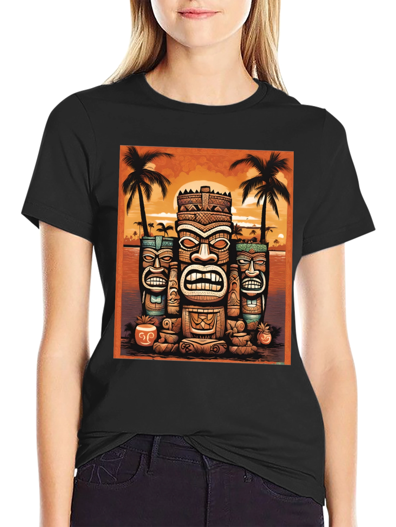 Island Vibe Tiki T-Shirt