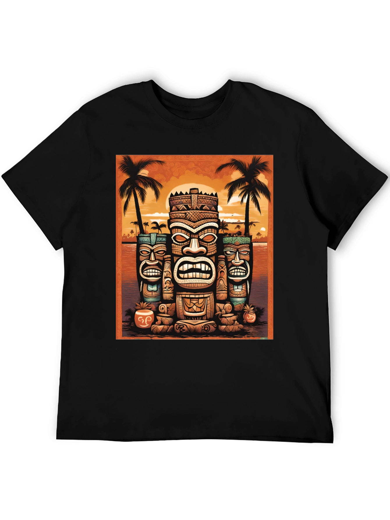 Island Vibe Tiki T-Shirt
