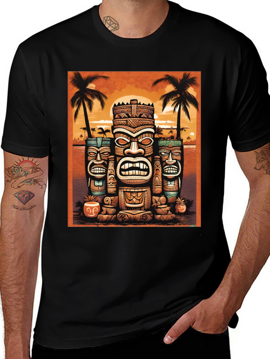 Island Vibe Tiki T-Shirt