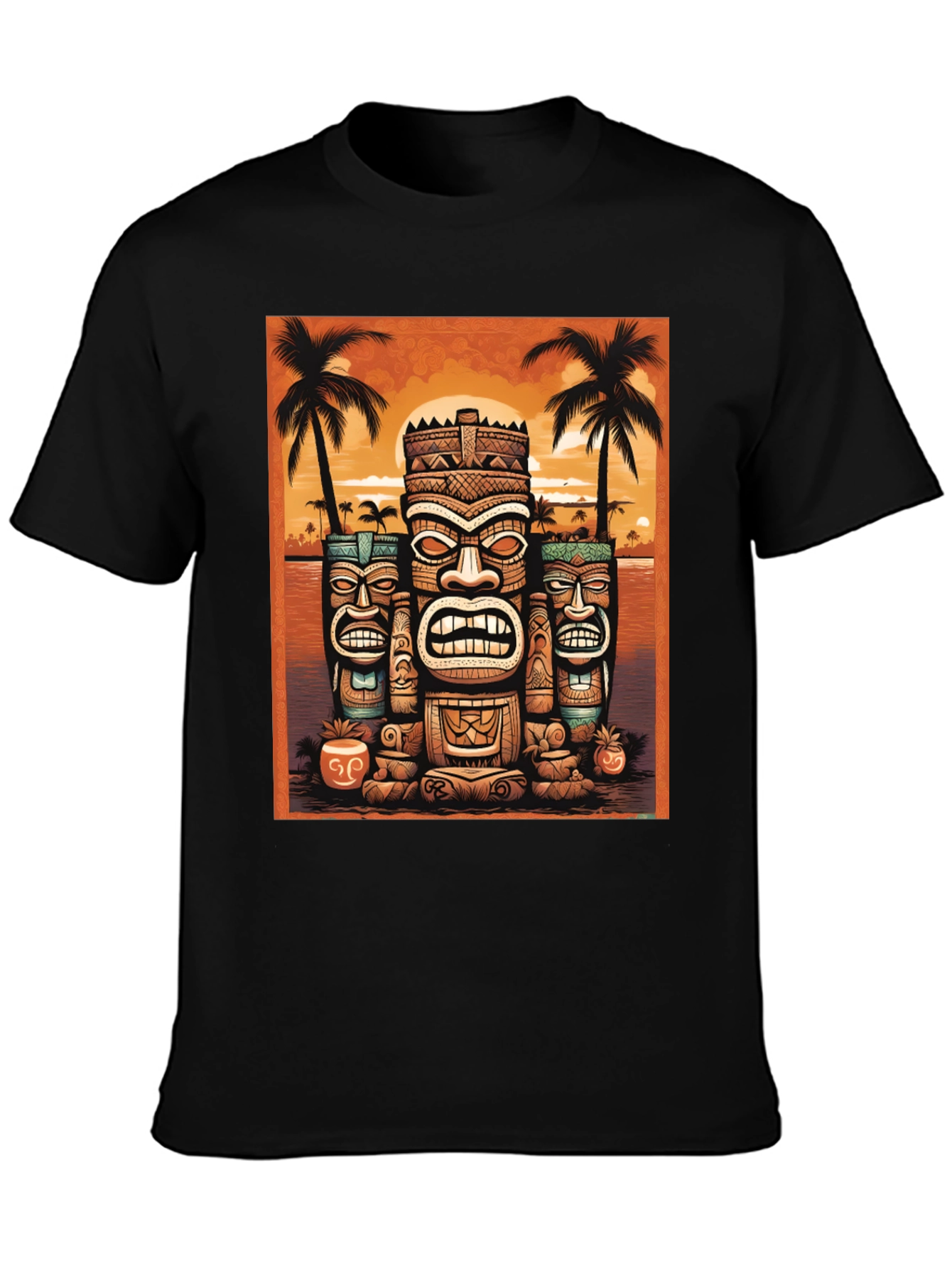 Island Vibe Tiki T-Shirt