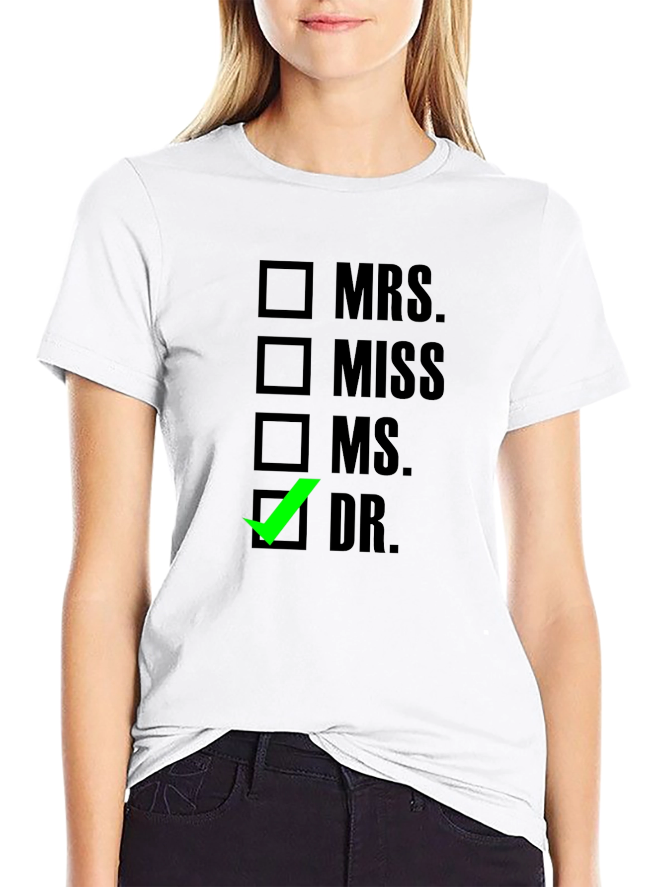 Doctor Checkbox T-Shirt - Funny Graduation Gift Tee