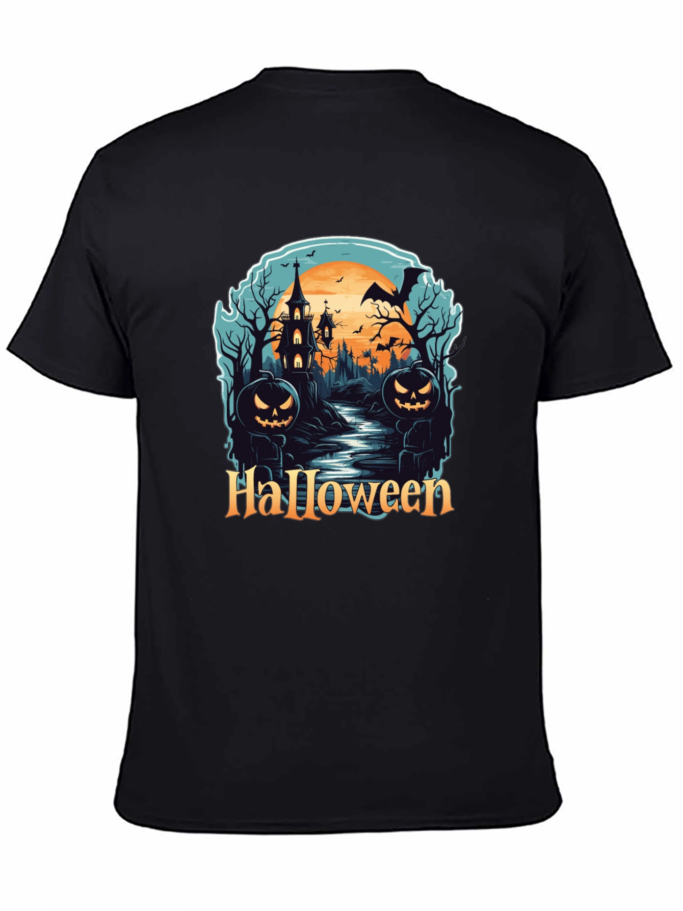 Halloween Graphic Tee - Spooky Season Shirt
