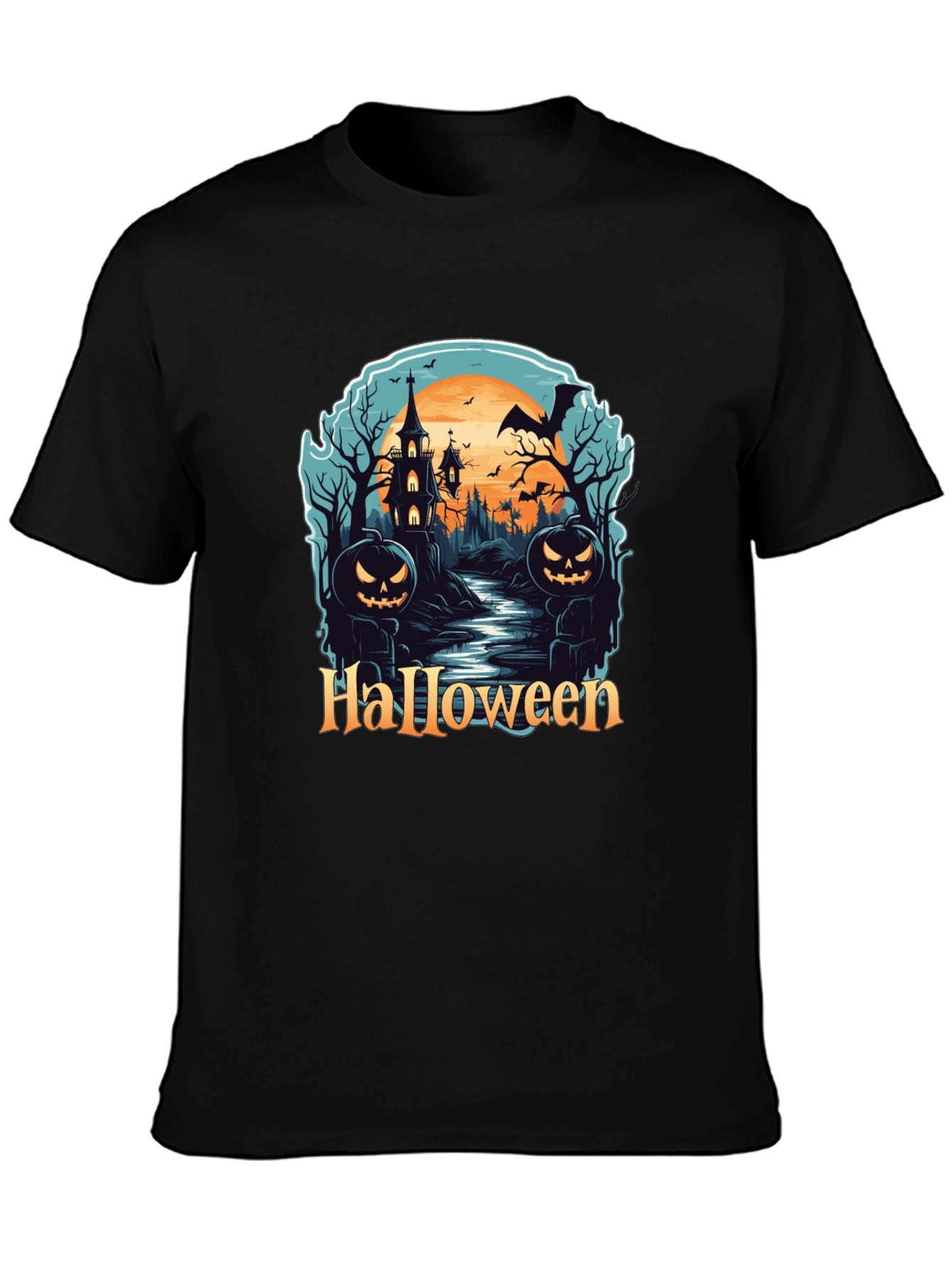 Halloween Graphic Tee - Spooky Season Shirt