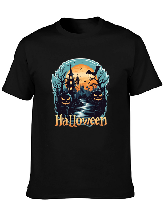 Halloween Graphic Tee - Spooky Season Shirt