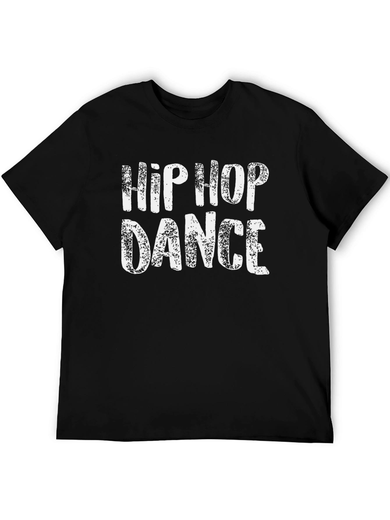Hip Hop Dance Black Graphic Tee