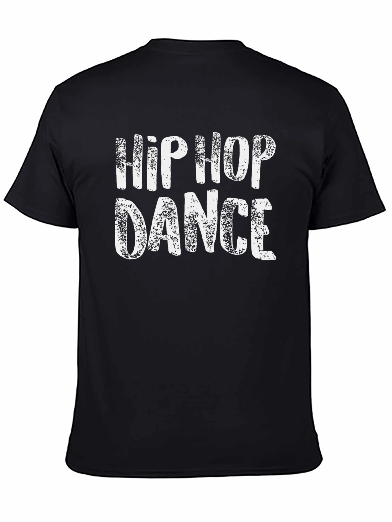Hip Hop Dance Black Graphic Tee