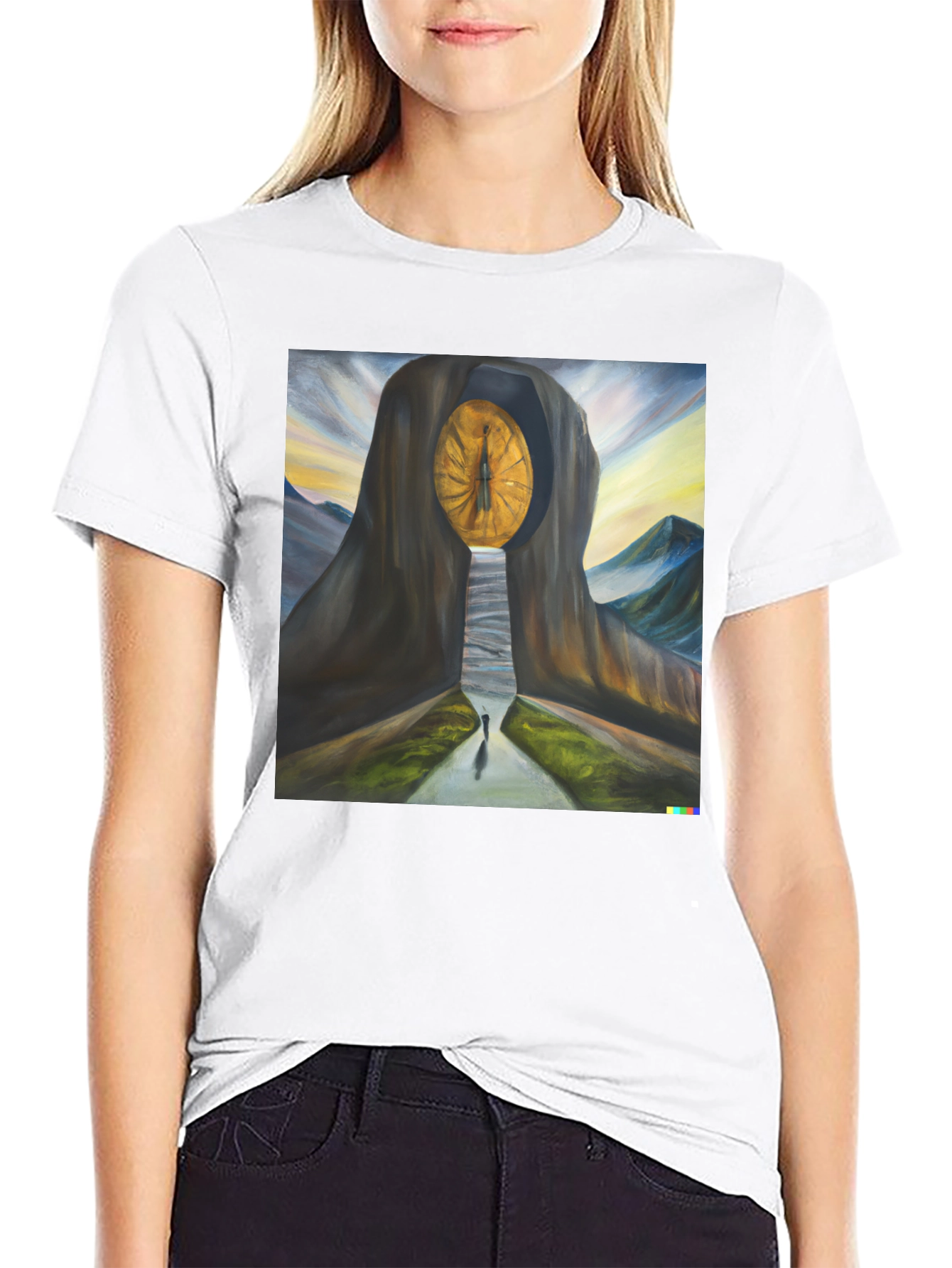Eye of Time T-Shirt - Unique Artistic Design