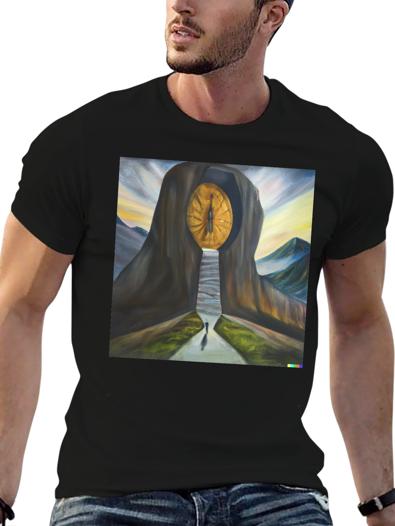 Eye of Time T-Shirt - Unique Artistic Design