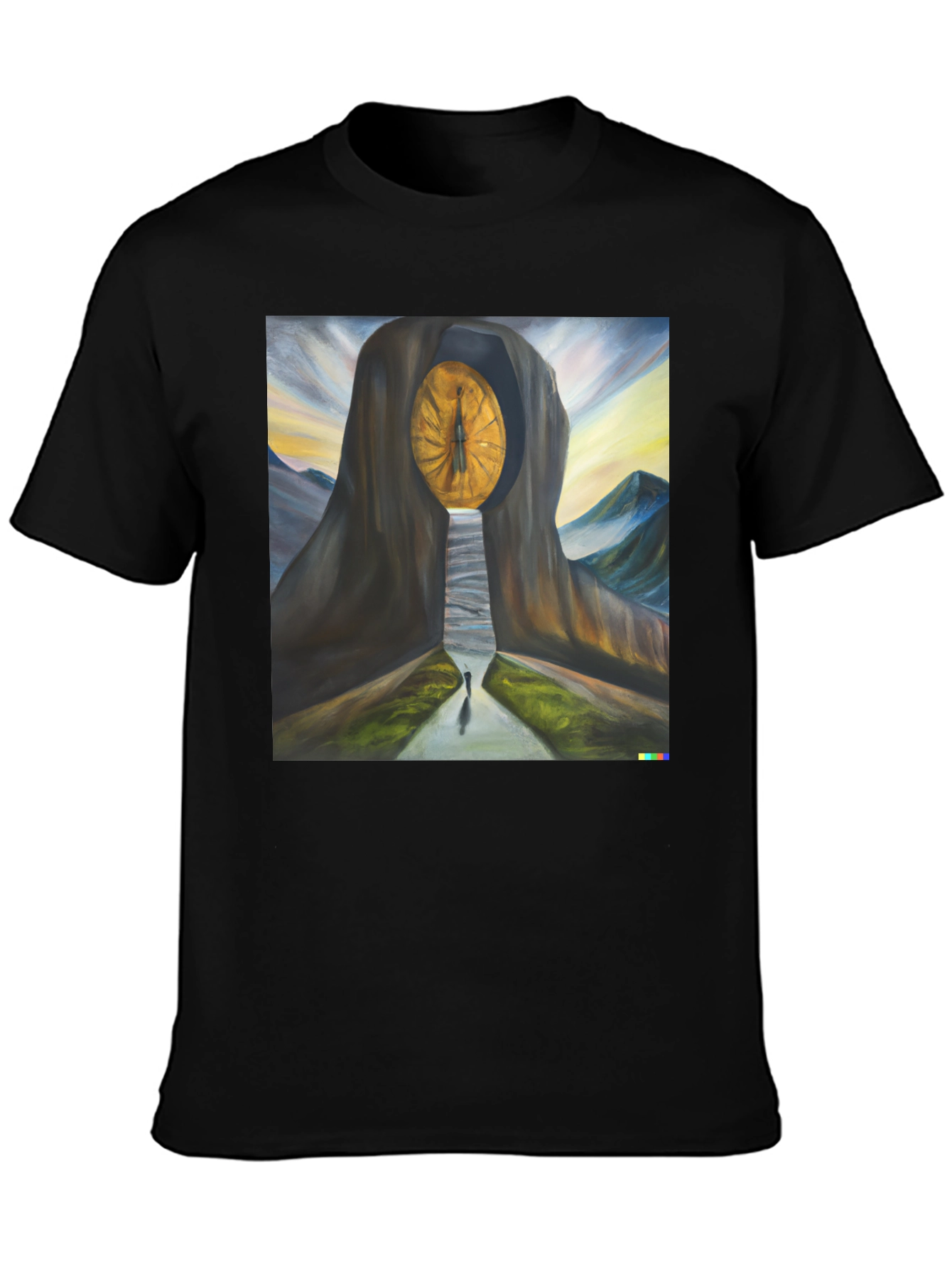 Eye of Time T-Shirt - Unique Artistic Design