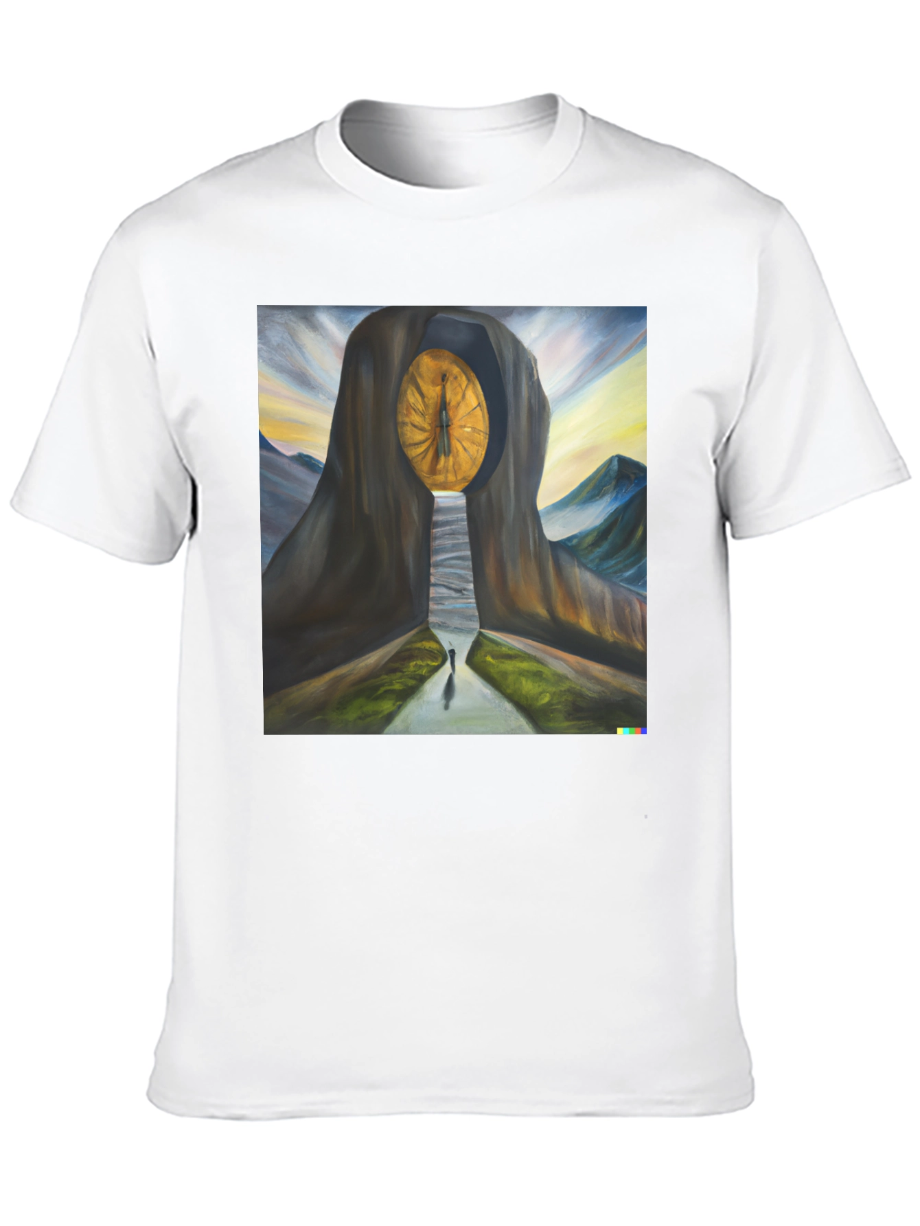 Eye of Time T-Shirt - Unique Artistic Design