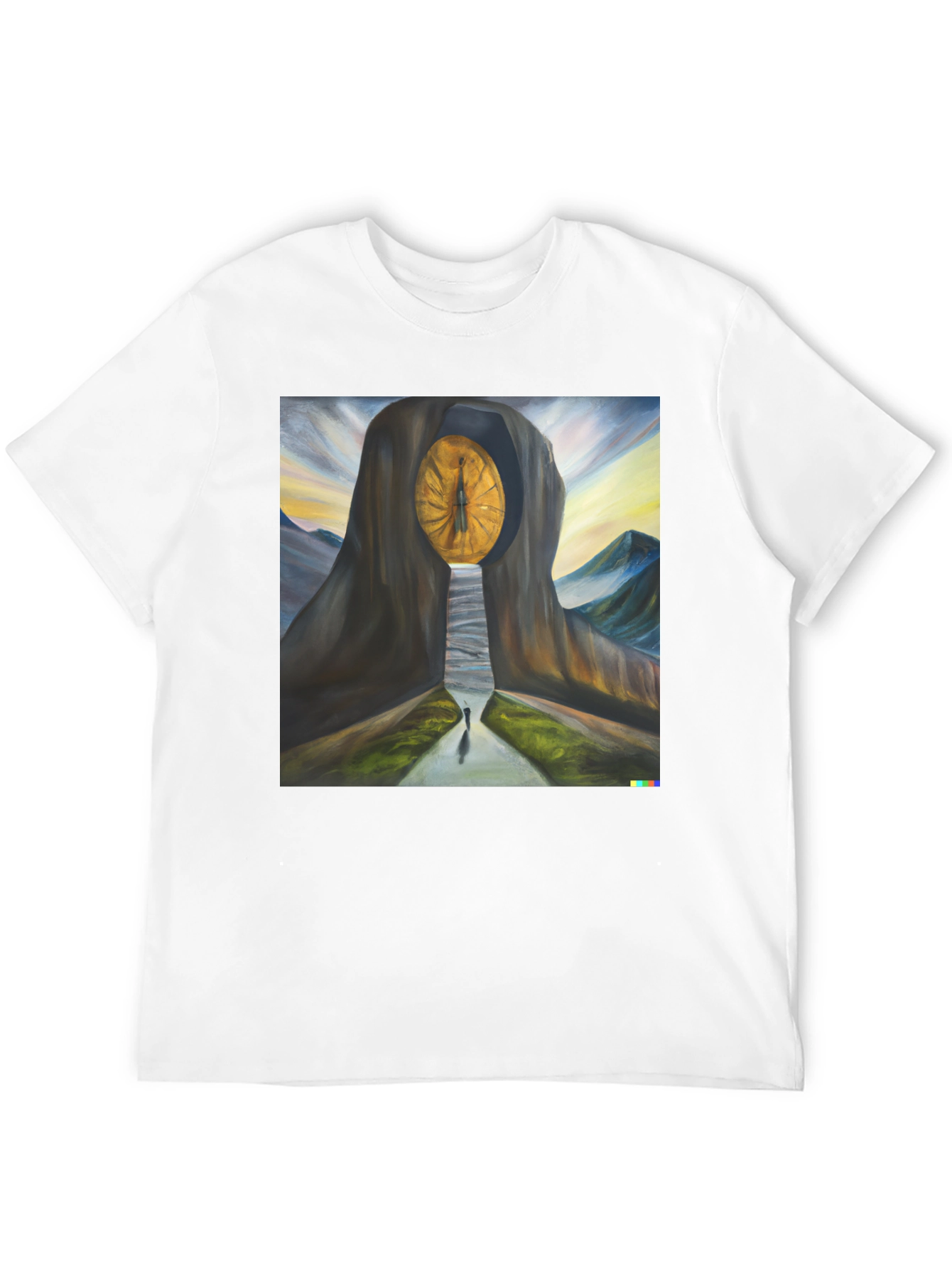 Eye of Time T-Shirt - Unique Artistic Design