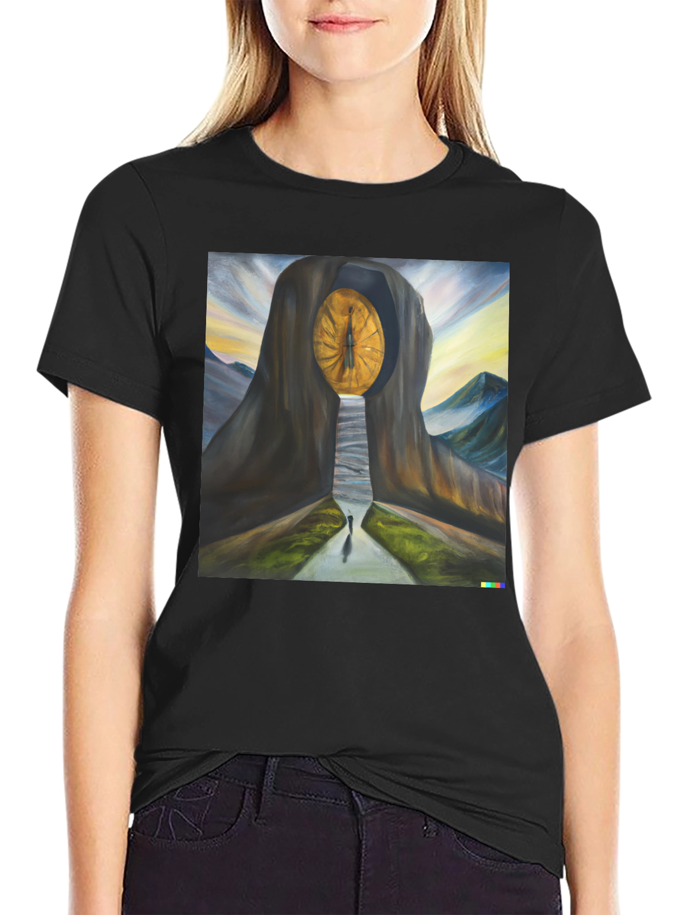 Eye of Time T-Shirt - Unique Artistic Design