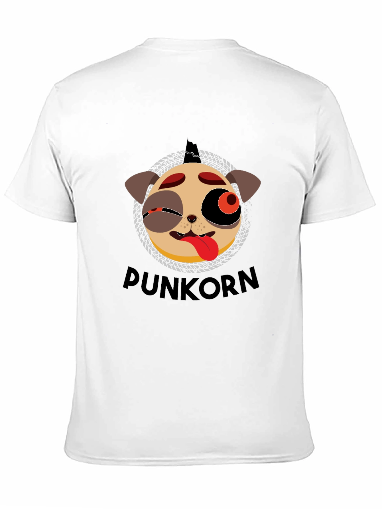 Punkorn Dog T-Shirt - Unique Graphic Tee