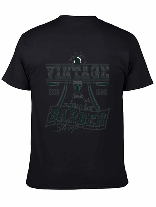 Vintage Barber Shop T-Shirt - Est. 1998