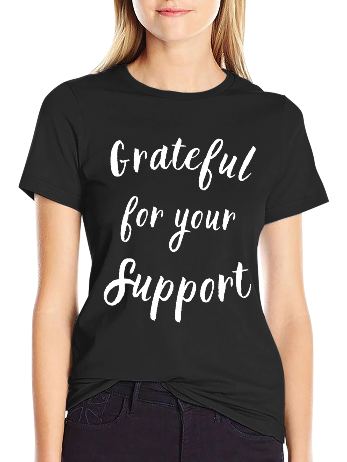 Grateful for Your Support Graphic Tee