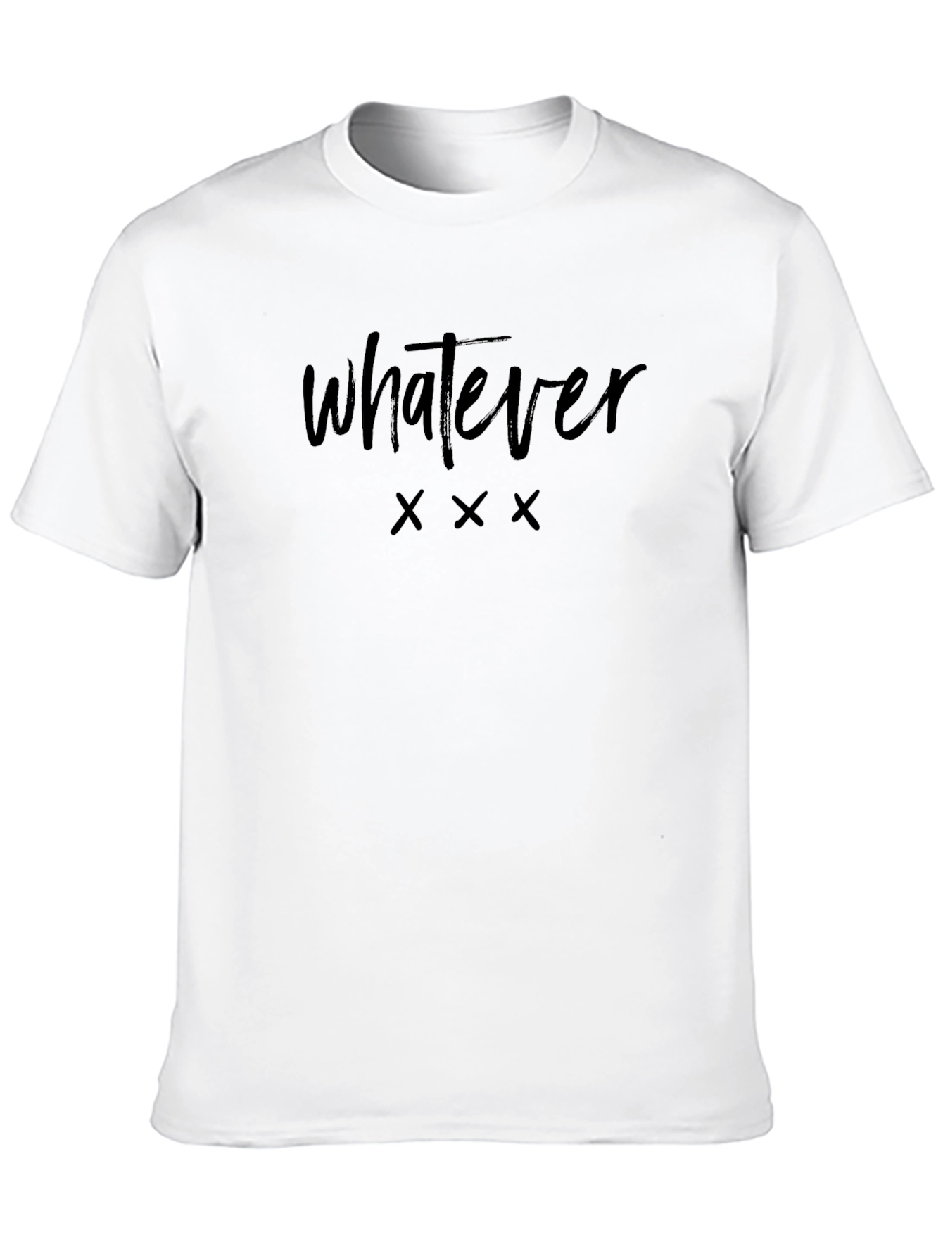 Whatever Graphic Tee - Cool Casual Style