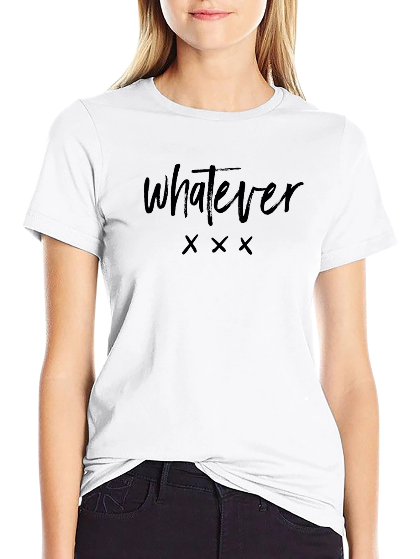 Whatever Graphic Tee - Cool Casual Style