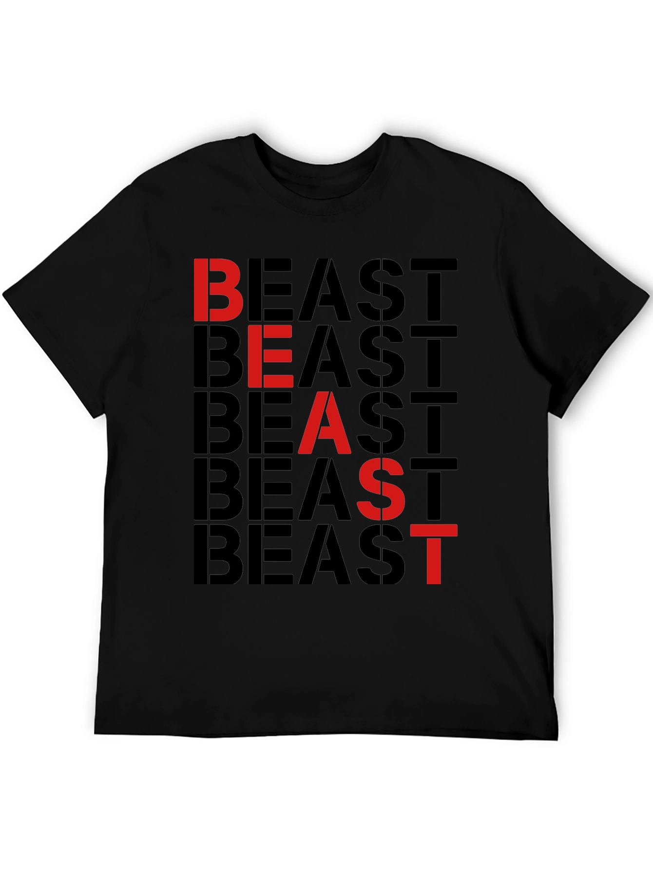 Beast Mode Activated Graphic Tee - Black