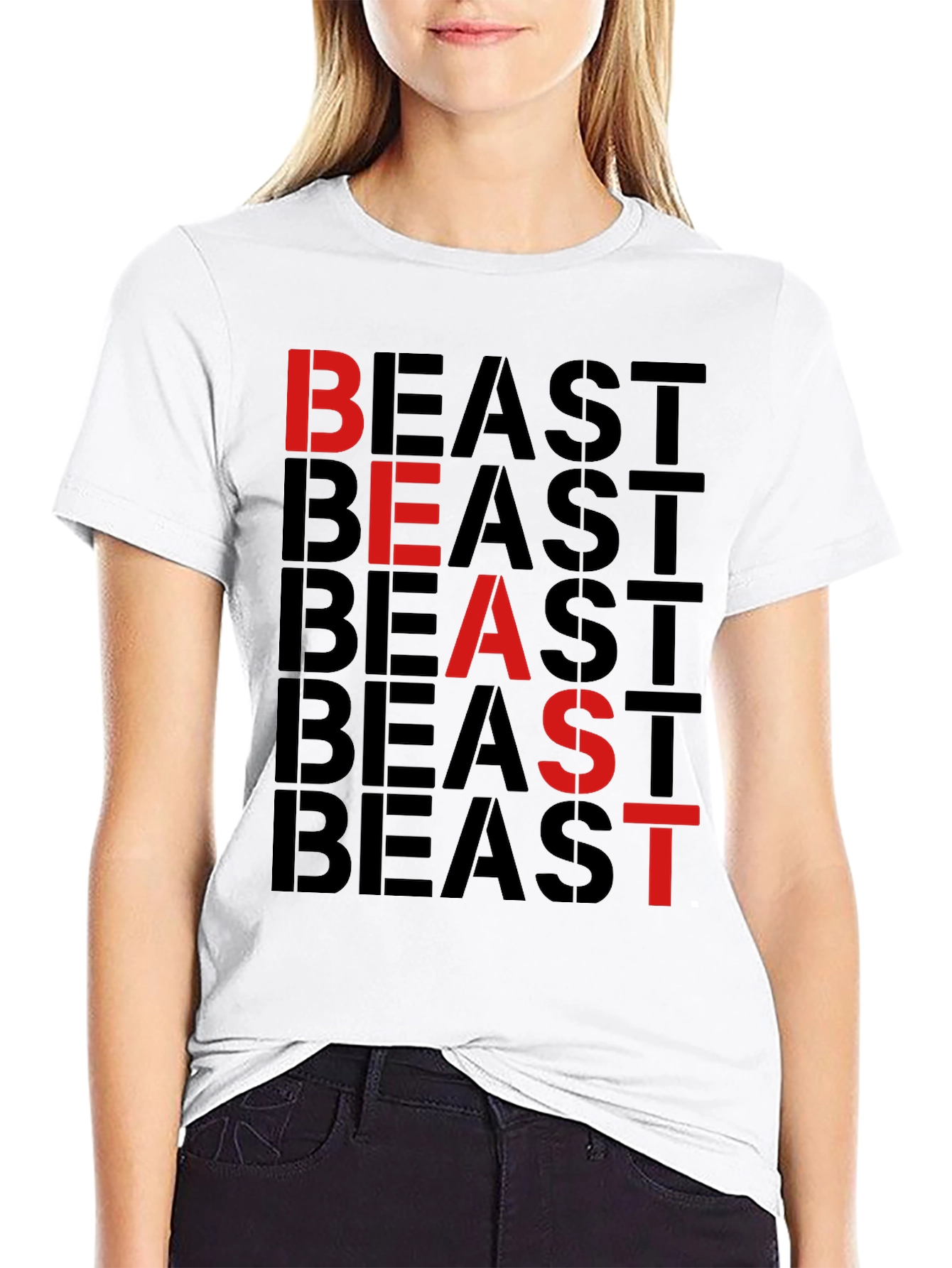 Beast Mode Activated Graphic Tee - Black