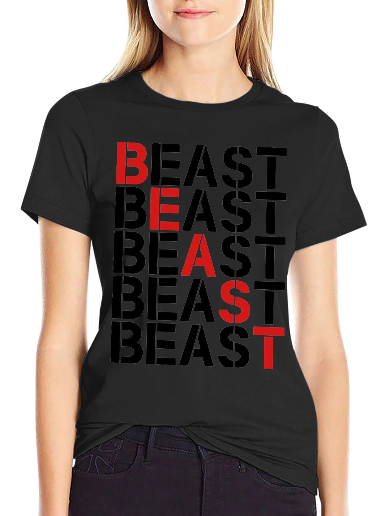 Beast Mode Activated Graphic Tee - Black