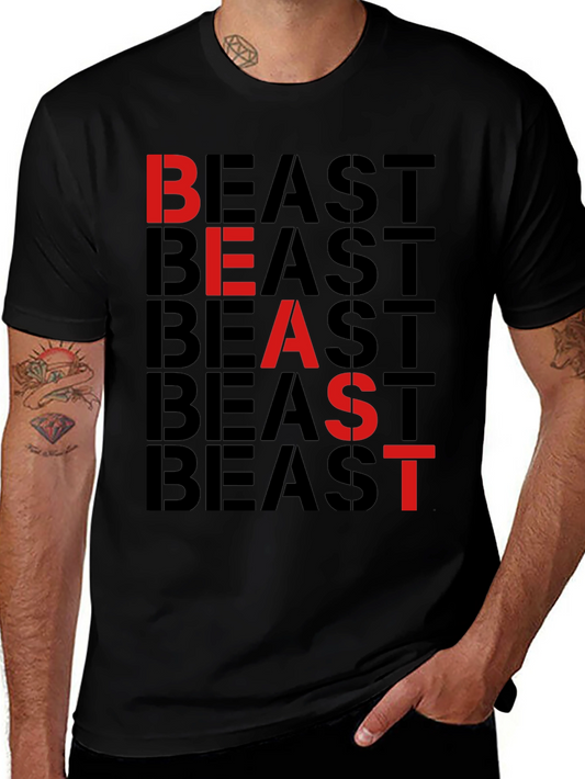 Beast Mode Activated Graphic Tee - Black