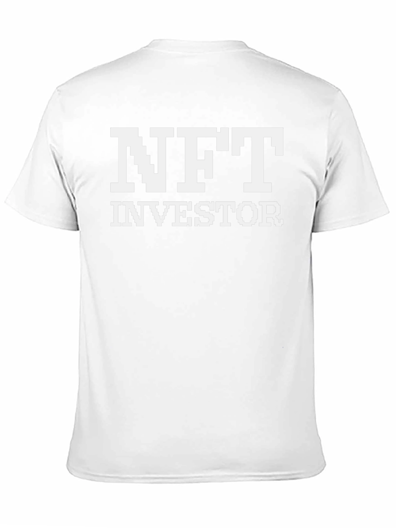 NFT Investor Pixelated T-Shirt - Black