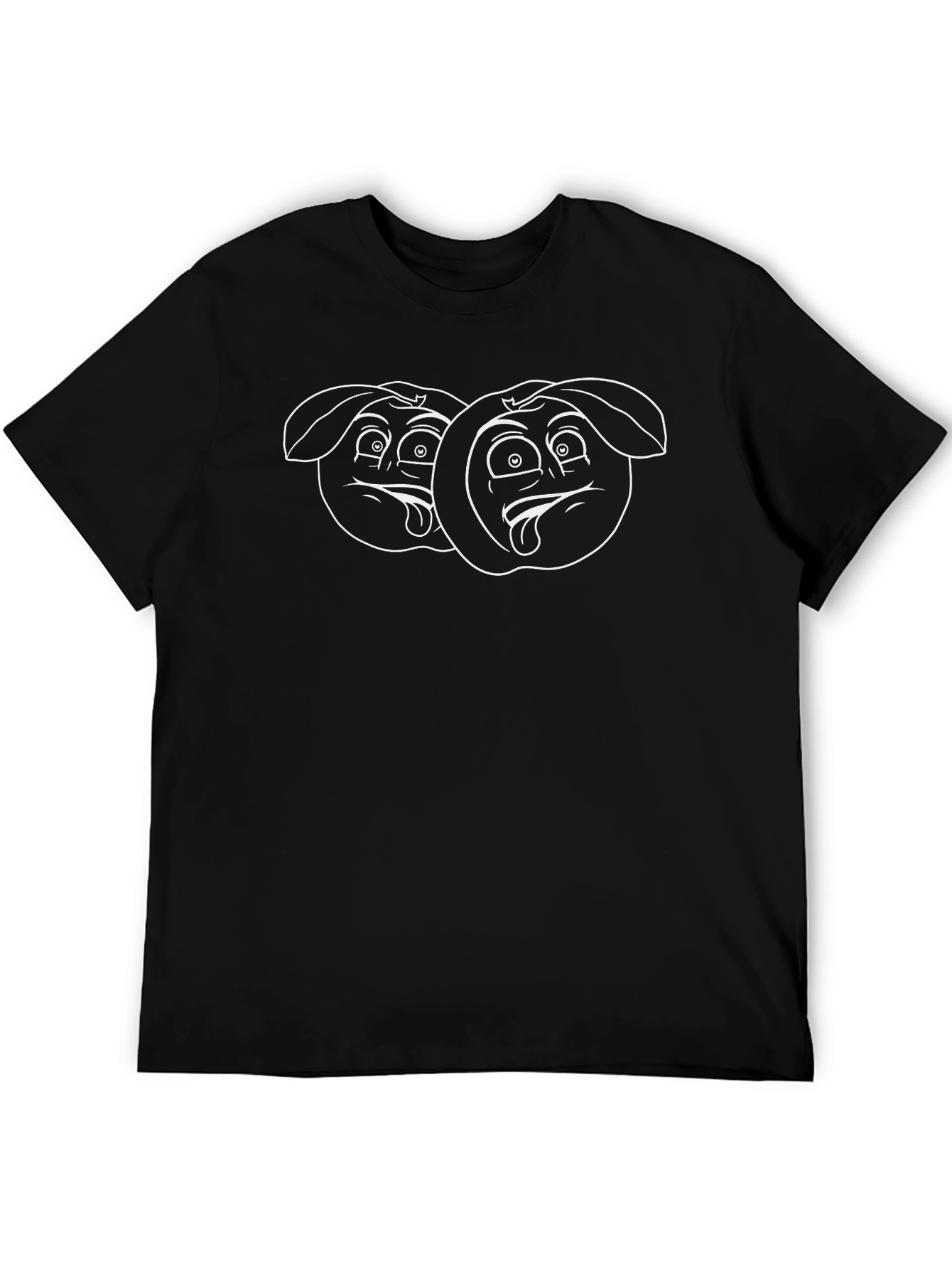 Funny Emoji Peach T-Shirt