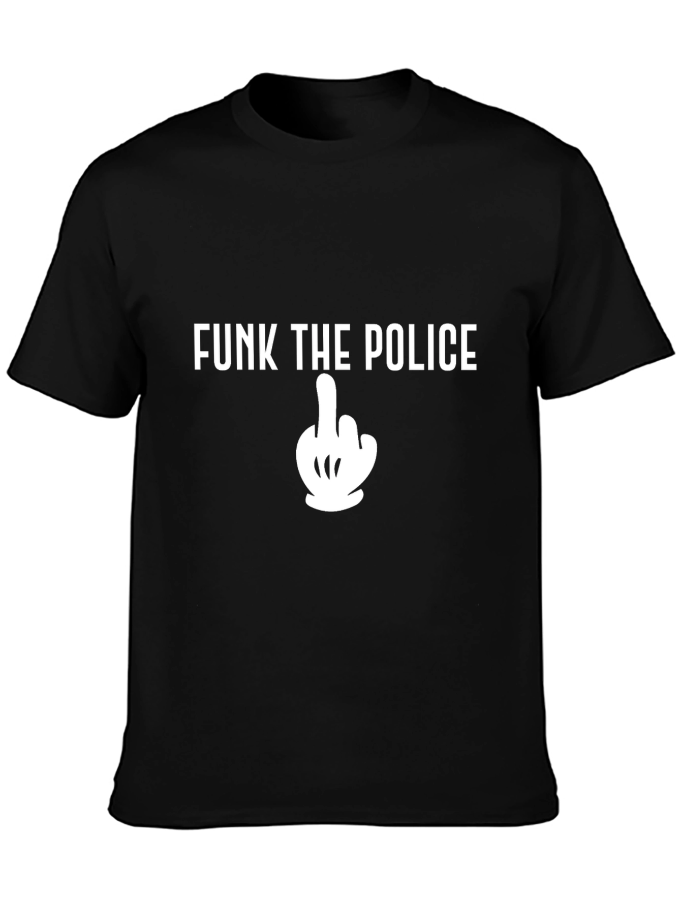 Funk The Police Middle Finger T-Shirt