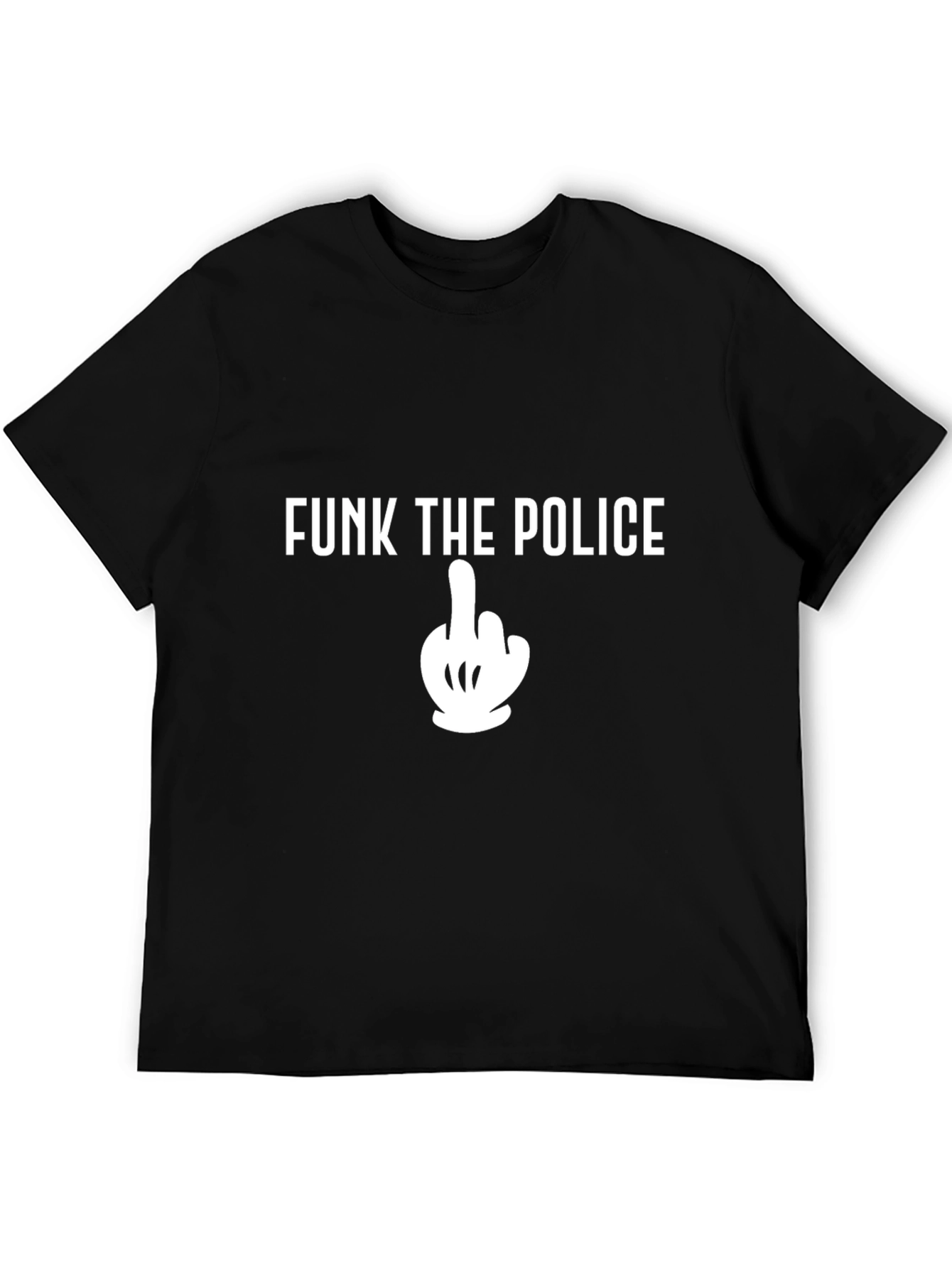 Funk The Police Middle Finger T-Shirt
