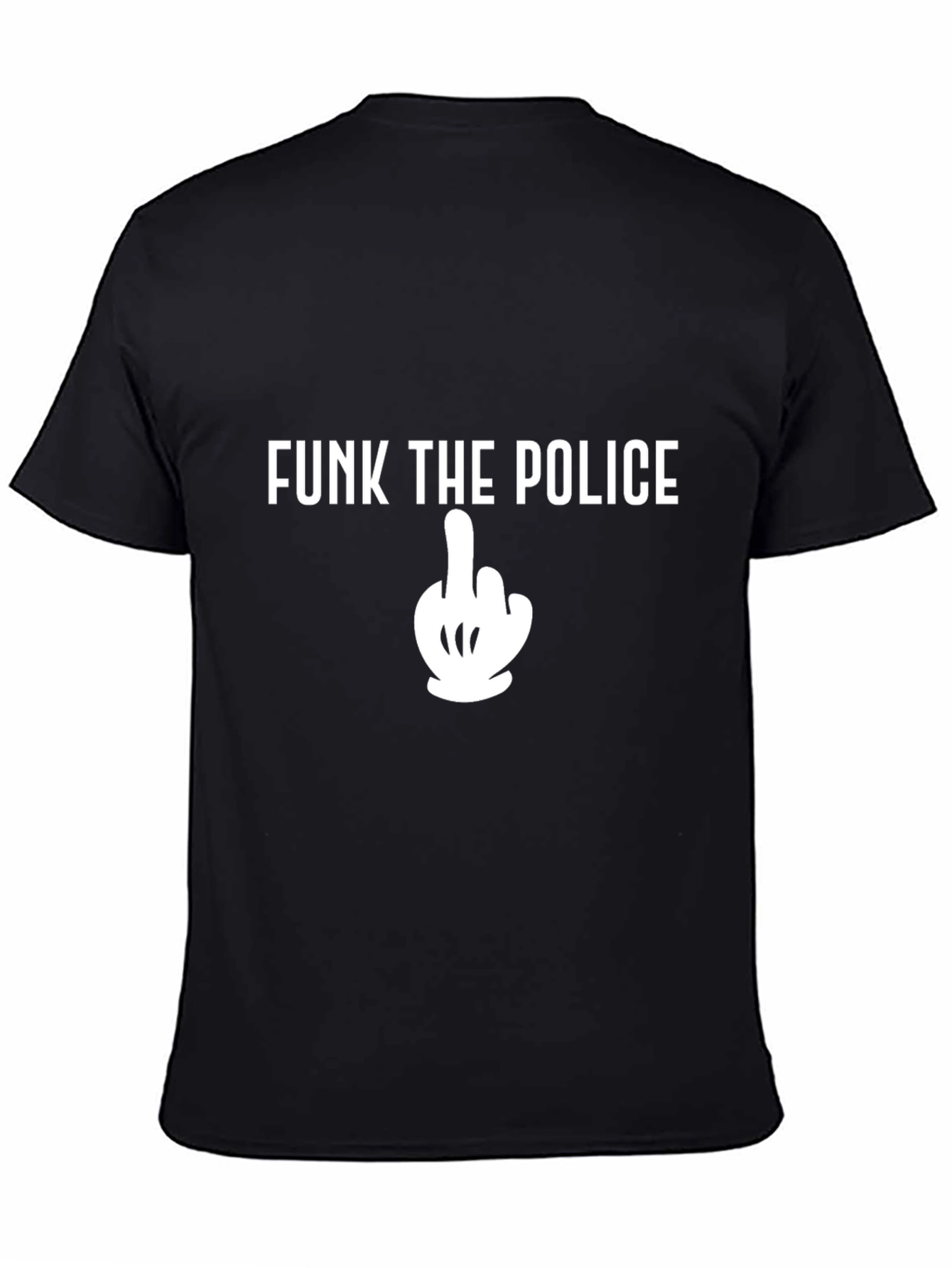 Funk The Police Middle Finger T-Shirt