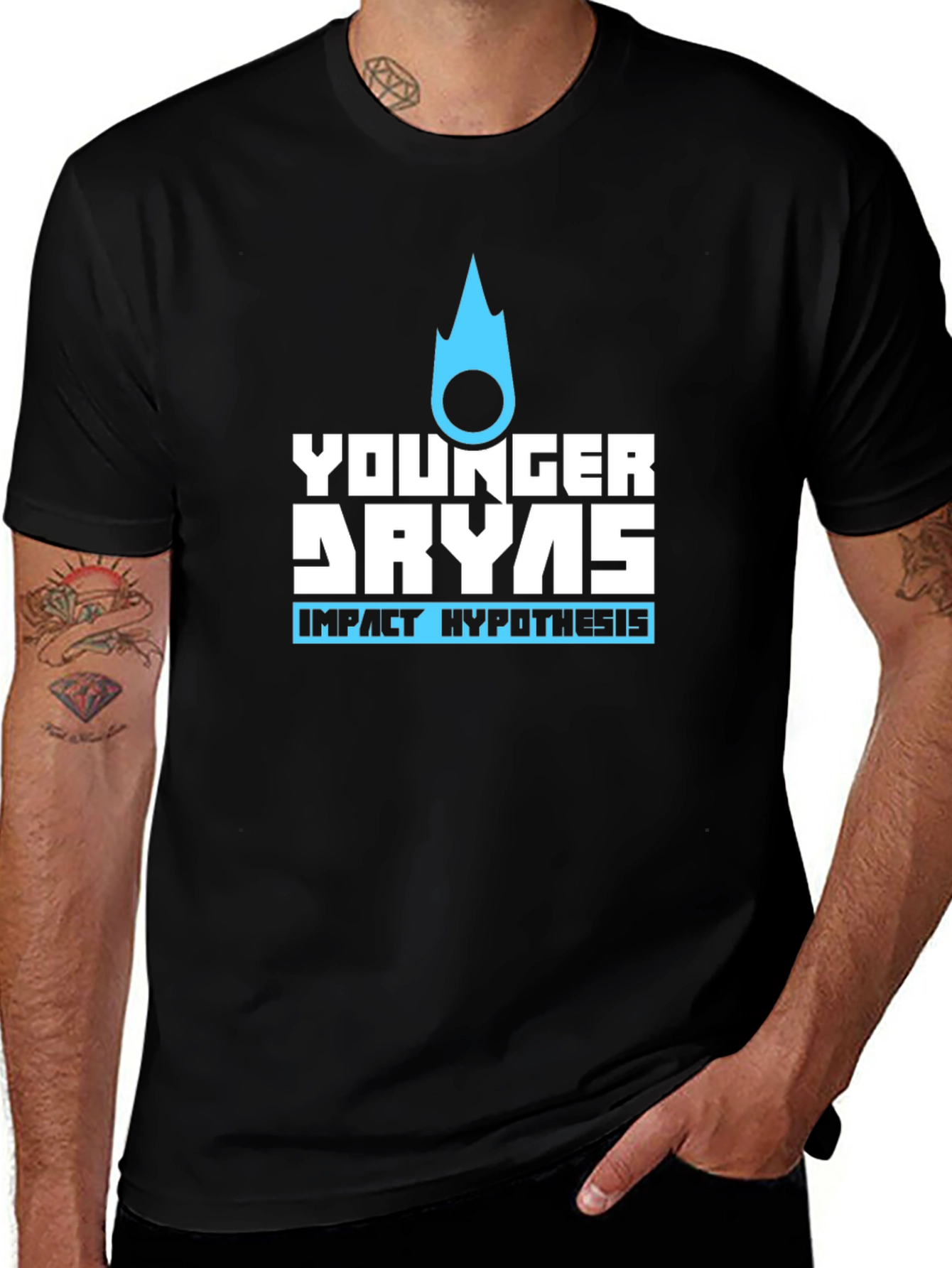 Younger Dryas Impact Hypothesis Black T-Shirt